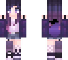 (purple) wolf girl