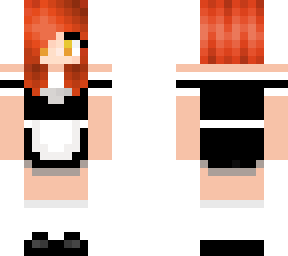707 girl maid red head