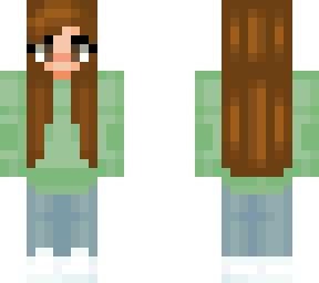aesthetic girl/me (green)