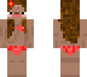 bikini red steve girl