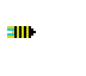 blue ninja bee