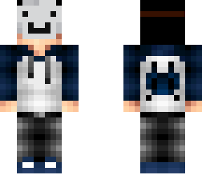 boy in creepy mask