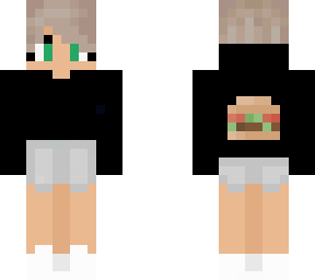 cute burger girl (normal)