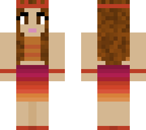 desert biome girl (remade)