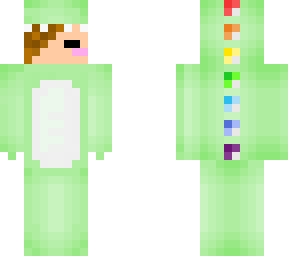 dino onezie (rainbow)