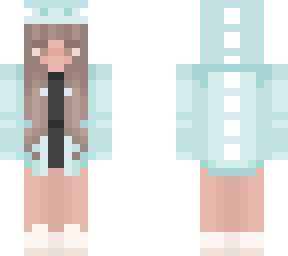 girl in dino hoodie (teel)