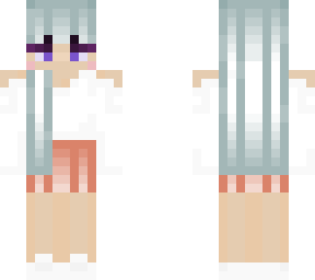 girl with blue hair