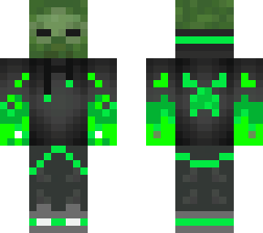 green fire zombie