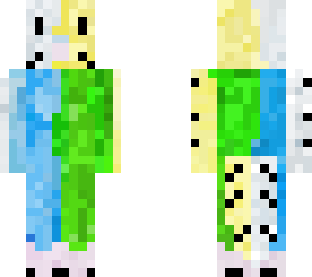 half and half budgie