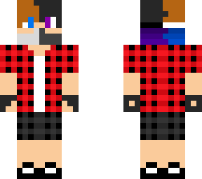 half normal boy half ender boy