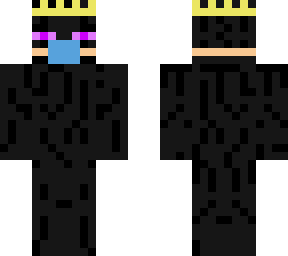 king enderman with a mask