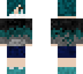 ombre cyan redo