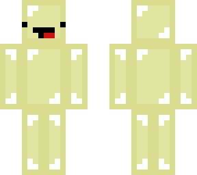 pastel yellow skeppy youtuber skin