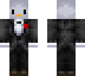 penguin in a suit