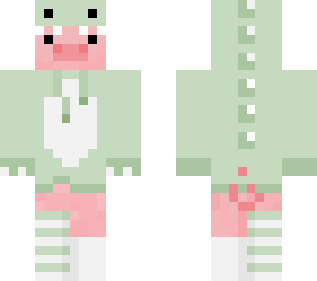 pig in dino hoodie!
