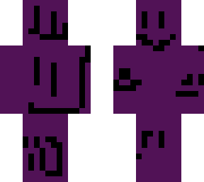 purple smile