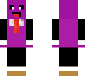 purple suit