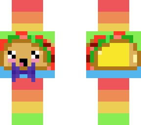rainbow taco