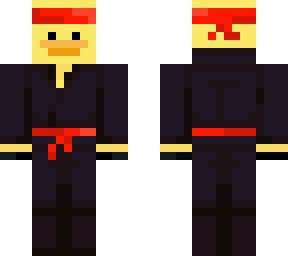red ninja duck