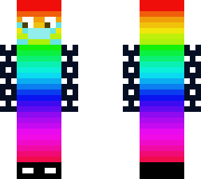 regenbogen-kind mit mundschutz