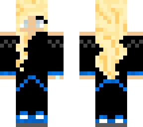 skin - briana playz - blue version