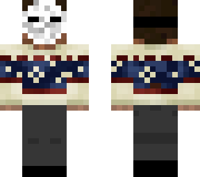 steve mask on