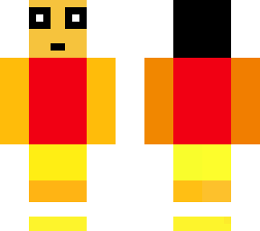 the most detailed sinchan that you can make in minecraft