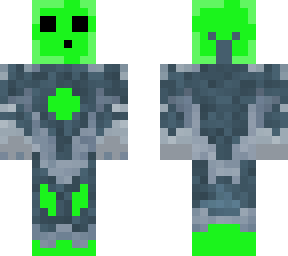 a slime controling a ciborg