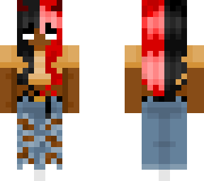 african american demon girl