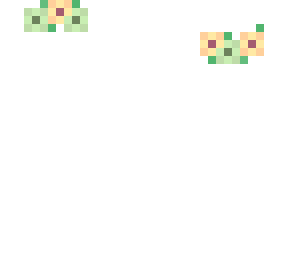 base - front flower crown - green & yellow
