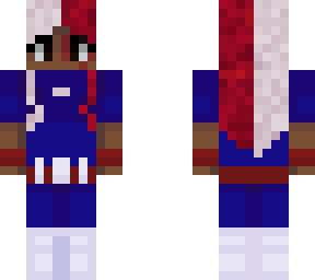black anime cosplay