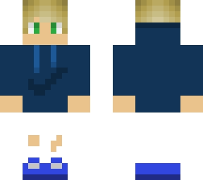 blonde nike boy