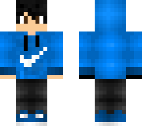 blue nike boy :)