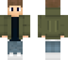 boy with a green jacket remake