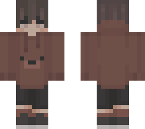 boy with bear hoodie