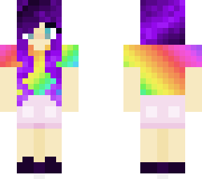 colorful girl