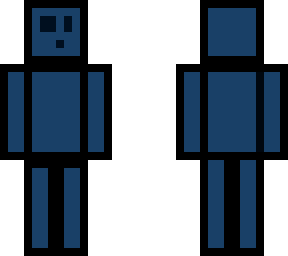 dark blue slime skin