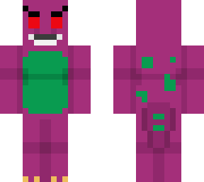 evil barney ( powered memes series )