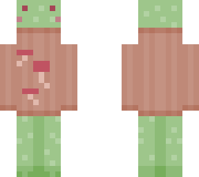 froggy wearing sweater