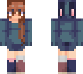 girl in a stitch hoodie