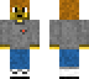 gold man in a bad suit
