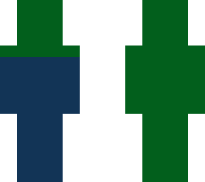 green blue guy