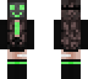 green neon mask
