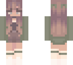 green sweater girl ~edit of pink sand's skin~