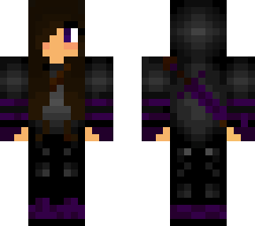 hunter girl purple