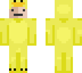 monkey in duck suit
