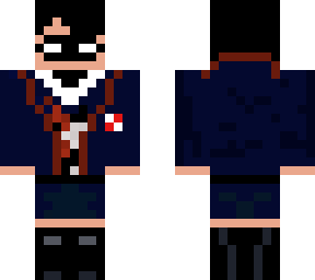 number 5 with mask