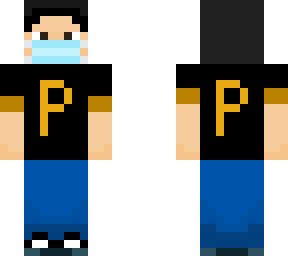 pepitos with a mask