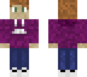 purple hoodie