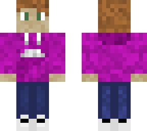 purple hoodie